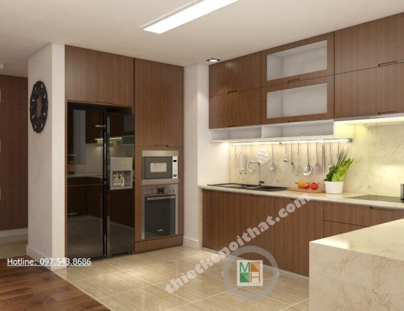 Đá nhân tạo cao cấp ốp bếp luôn được nhiều khách hàng ưa chuộng và lựa chọn
